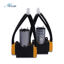Micro pompe à vide haute performance YWfluid 12 V 24 V avec débit maximum 10 L/min utilisée pour l&#39;aspiration de transmission de gaz YW07-DC